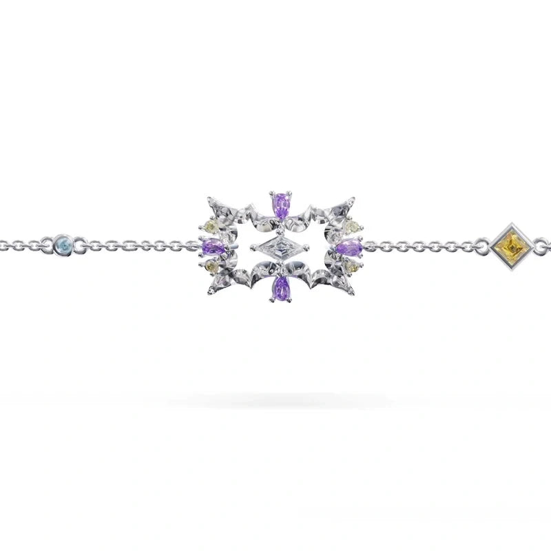 Éclat Amethyst – Tag & Nacht Armband in 925 Sterling Silber | Maison Kiyan