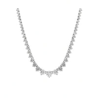 Éclat Tennis – Diamant-Rivière Halskette in 925 Sterling Silber | Maison Kiyan