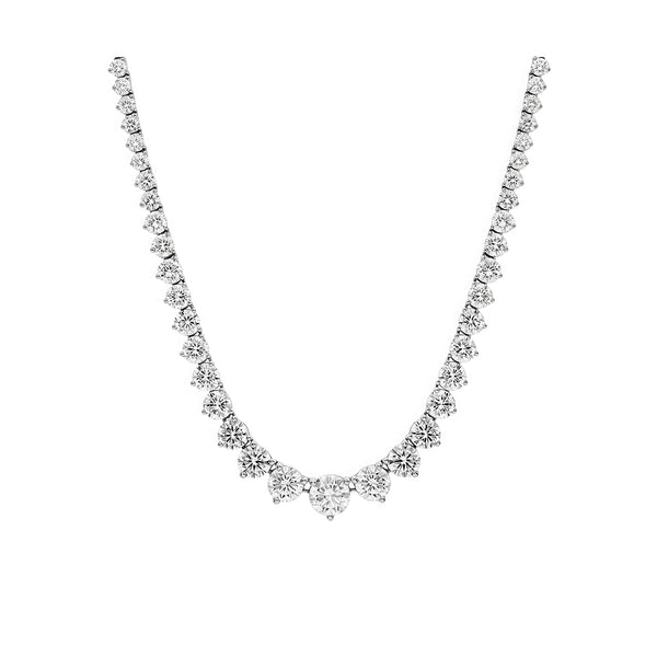 Éclat Tennis – Diamant-Rivière Halskette in 925 Sterling Silber | Maison Kiyan