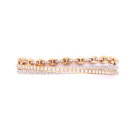 Lumière Bangle – Diamant-Armreif in 18K Roségold | Maison Kiyan