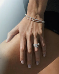 Éclat Tennis Armband – Zirkonia-Rivière in 925 Sterling Silber – Ansicht 2 | Maison Kiyan