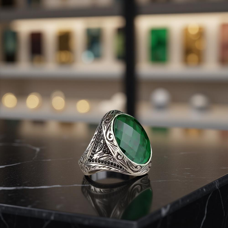 Emerald Élite Siegelring