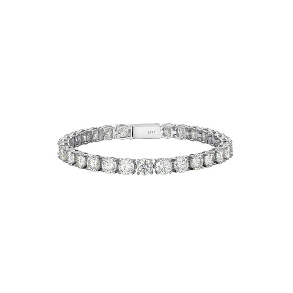 Lumière Tennis Armband – Diamant-Rivière in 18K Weissgold | Maison Kiyan