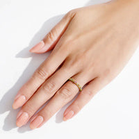 Lumière Filigran – Spitzen-Diamantring in 18K Roségold – Ansicht 3 | Maison Kiyan